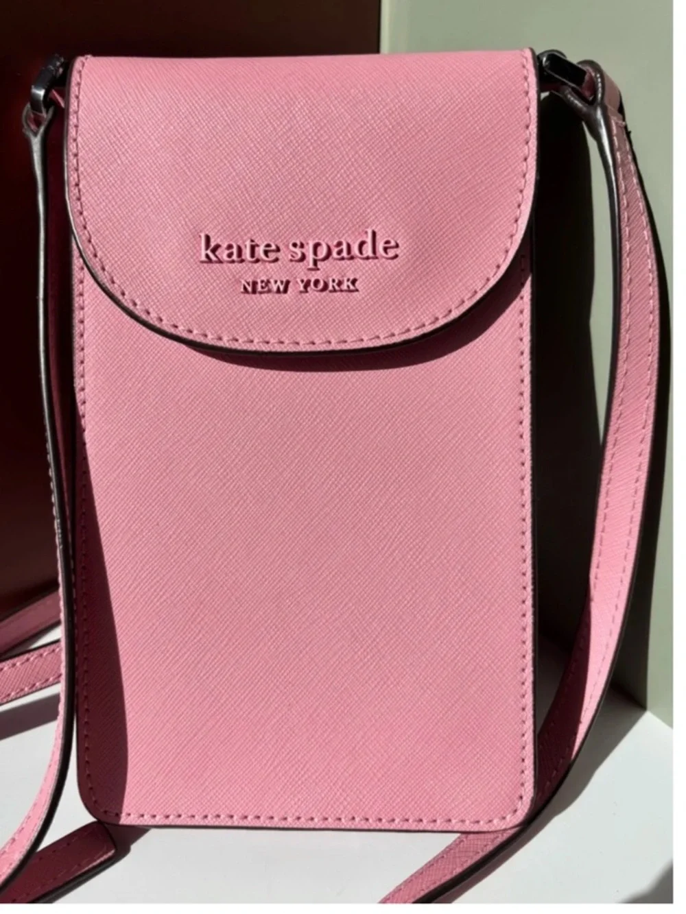 Like New KateSpade “Blush Pink” Serene Crossbody Bag - Picture 1 of 3